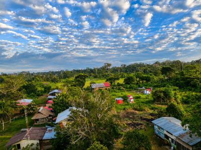 Vista panorámica de la Comunidad Sonene