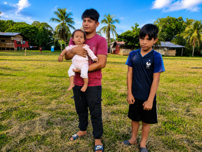 Niños de la Comunidad Sonene